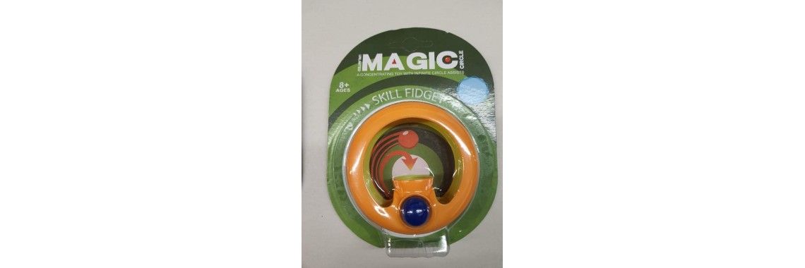 Magic circle fidget spinner